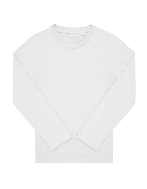 B&C BE INSPIRED - Kids #E150 Long Sleeve - White