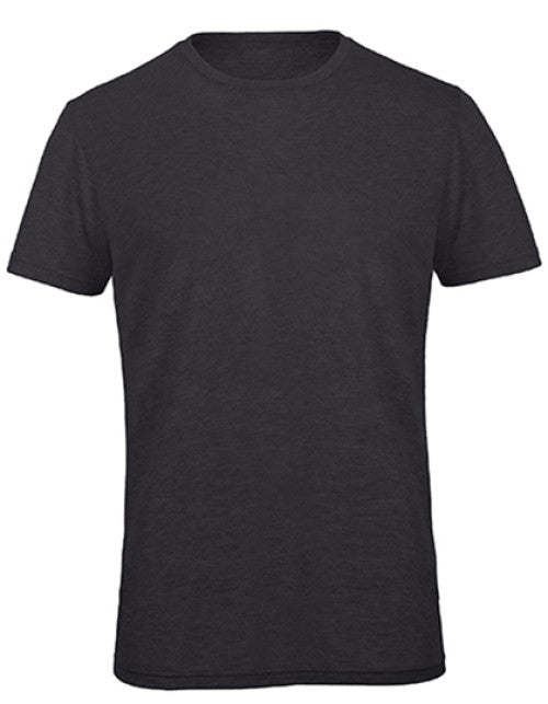 B&C BE INSPIRED - Men´s Triblend T-Shirt - Heather Dark Grey