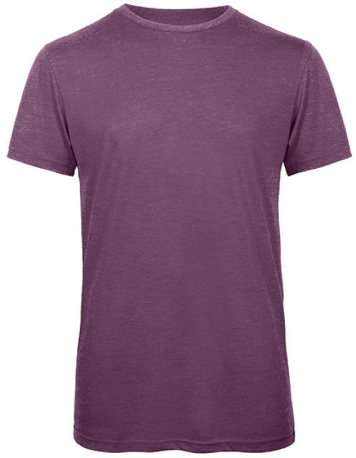 B&C BE INSPIRED - Men´s Triblend T-Shirt - Heather Purple
