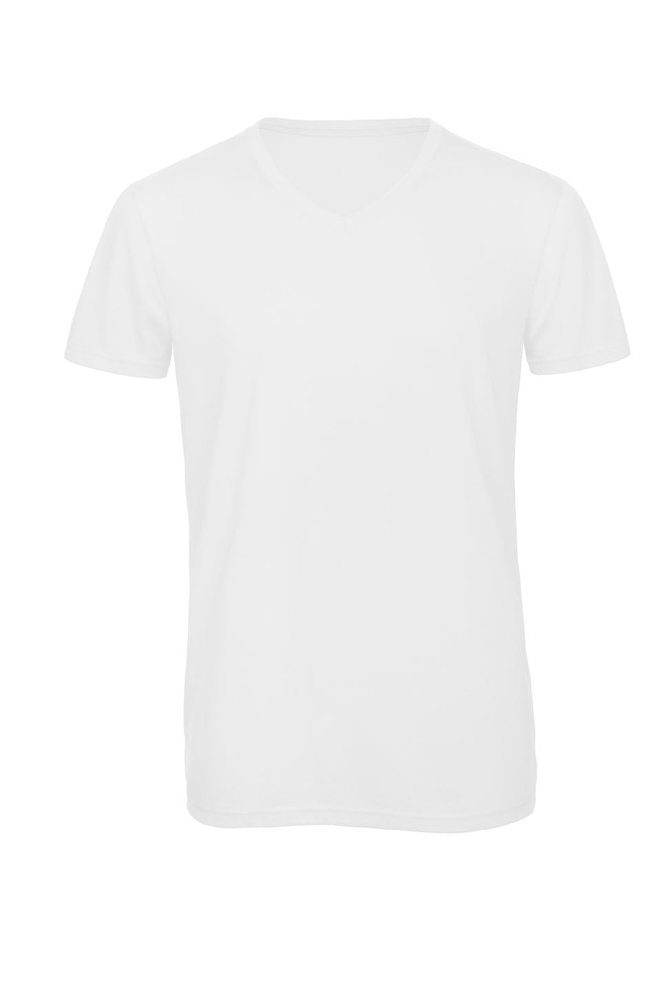 B&C BE INSPIRED - Men´s V-Neck Triblend T-Shirt - White