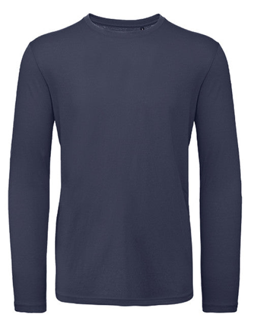 B&C BE INSPIRED - Inspire Long Sleeve T /Men_° - Navy Blue
