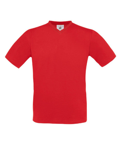 B&C BE INSPIRED - T-Shirt Exact V-Neck - Red