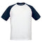 White / Navy