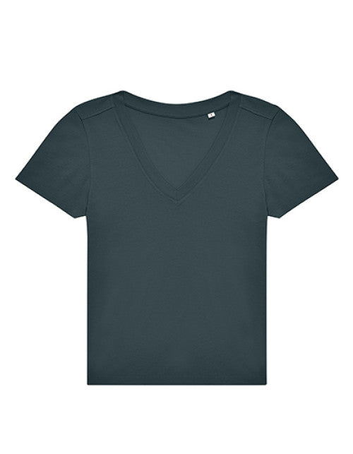 B&C BE INSPIRED - Women´s #E150 V T-Shirt - Amalfi Teal