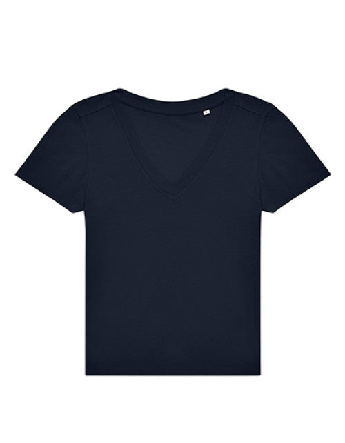 B&C BE INSPIRED - Women´s #E150 V T-Shirt - Navy
