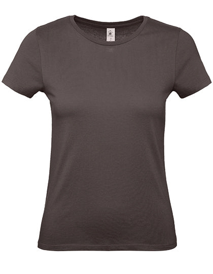 B&C - Dames E150 T-Shirt - Bear Brown