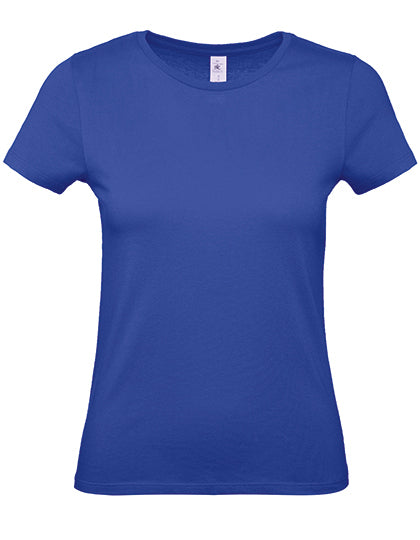 B&C - Dames E150 T-Shirt - Cobalt Blue