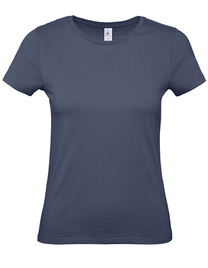 B&C - Dames E150 T-Shirt - Denim