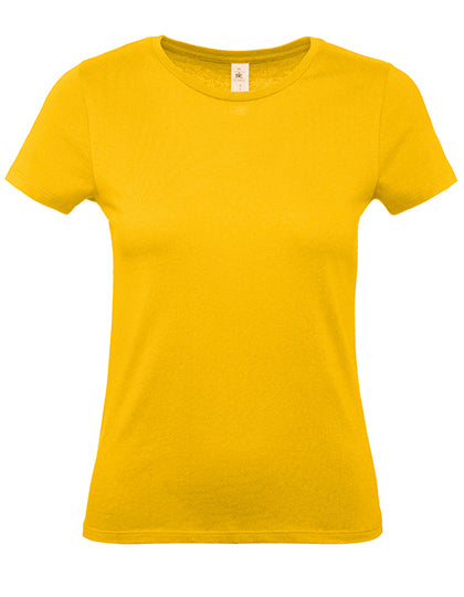 B&C - Dames E150 T-Shirt - Gold