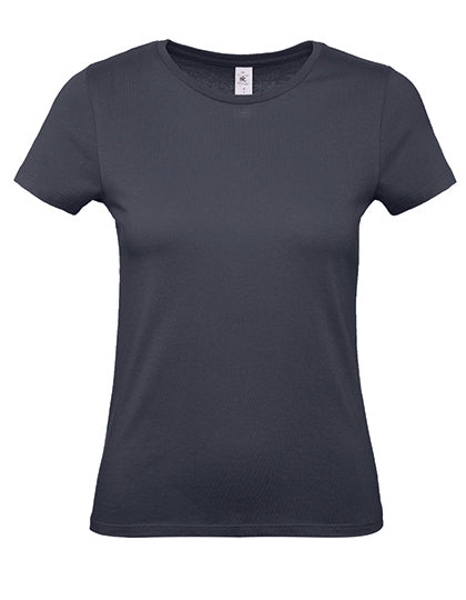 B&C - Dames E150 T-Shirt - Light Navy