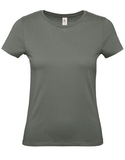 B&C - Dames E150 T-Shirt - Millennial Khaki