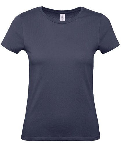 B&C - Dames E150 T-Shirt - Navy Blue