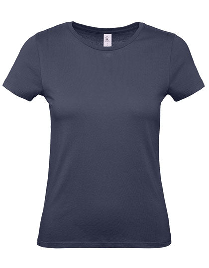 B&C - Dames E150 T-Shirt - Navy