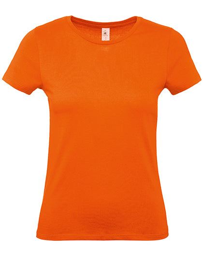 B&C - Dames E150 T-Shirt - Orange