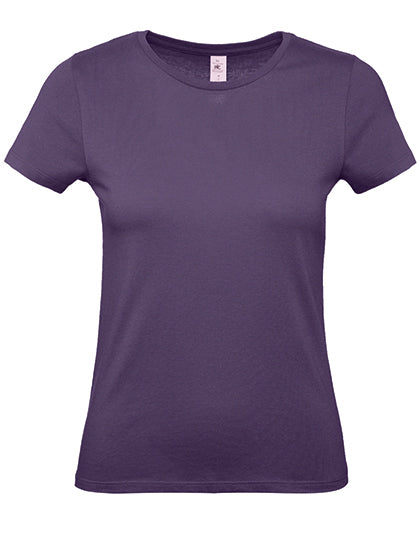 B&C - Dames E150 T-Shirt - Radiant Purple