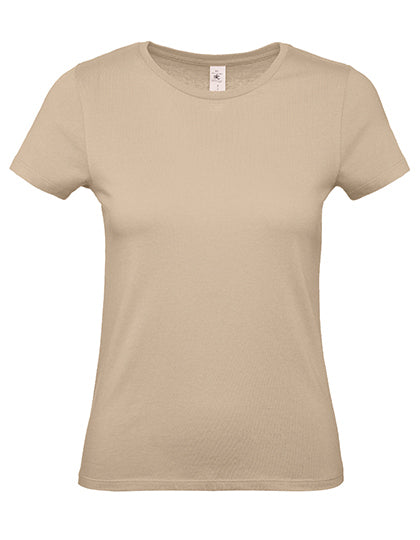 B&C - Dames E150 T-Shirt - Sand