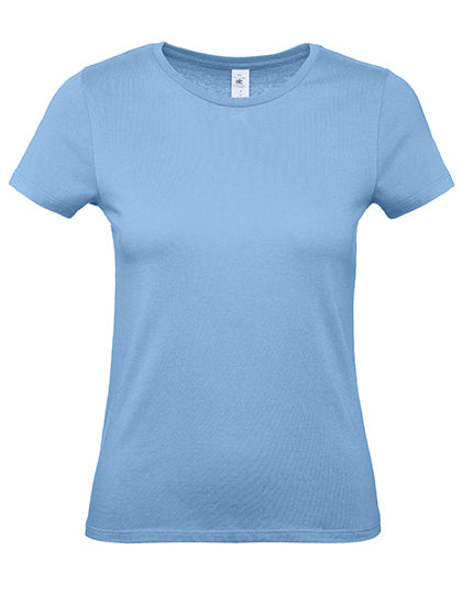 B&C - Dames E150 T-Shirt - Sky Blue