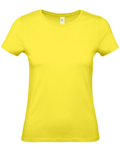 B&C - Dames E150 T-Shirt - Solar Yellow