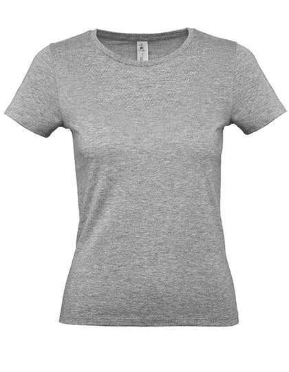 B&C - Dames E150 T-Shirt - Sport Grey (Heather)