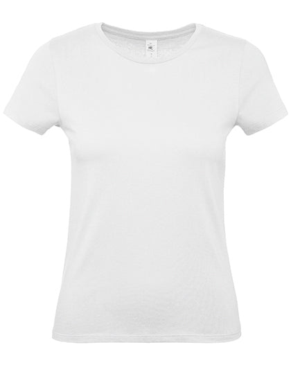 B&C - Dames E150 T-Shirt - White