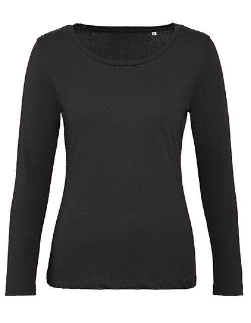 B&C BE INSPIRED - Inspire Long Sleeve T /Women_° - Black