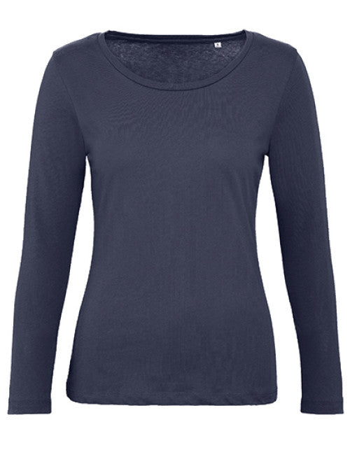 B&C BE INSPIRED - Inspire Long Sleeve T /Women_° - Navy Blue