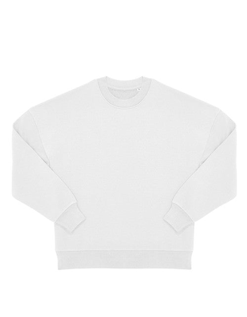 B&C BE INSPIRED - Influence Crew Sweatshirt - White