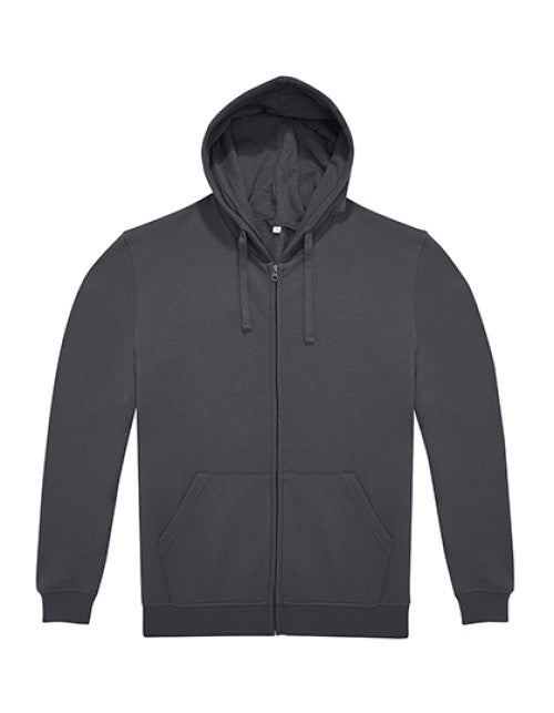 B&C BE INSPIRED - ID.224 Zip Hood - Dark Grey (Solid)