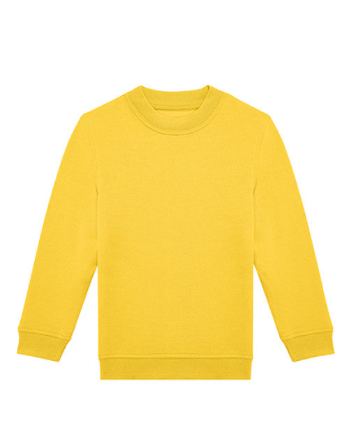 B&C BE INSPIRED - Kids ID.332 Crew Sweatshirt - Pop Yellow