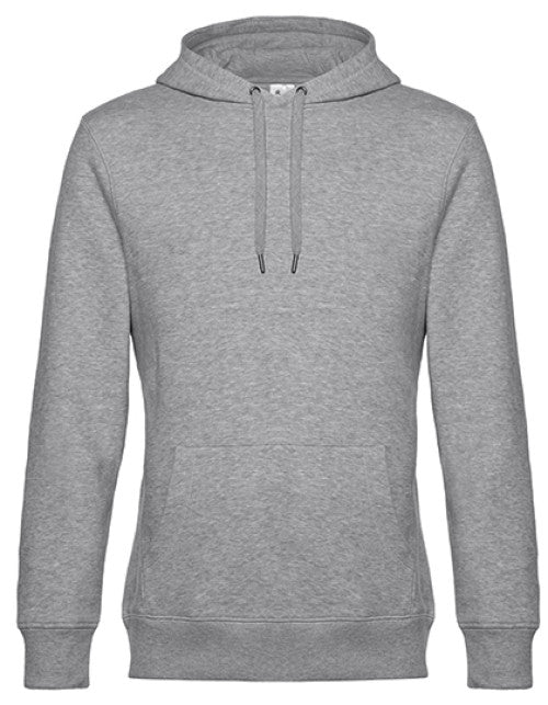 B&C BE INSPIRED - KING Hooded Sweat_° - Heather Grey