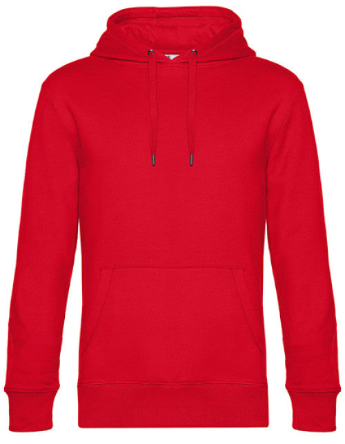B&C BE INSPIRED - KING Hooded Sweat_° - Red