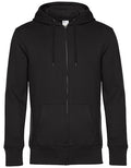 King Hoodie met Rits