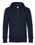 King Hoodie met Rits