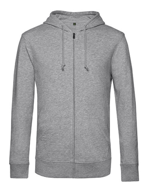 B&C BE INSPIRED - Inspire Zipped Hood Jacket_° - Heather Grey