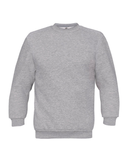 B&C BE INSPIRED - Unisex Set In Sweat - Heather Grey