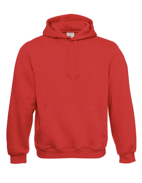 B&C BE INSPIRED - Hooded Sweat - Red