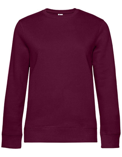 B&C BE INSPIRED - QUEEN Crew Neck Sweat_° - Dark Cherry