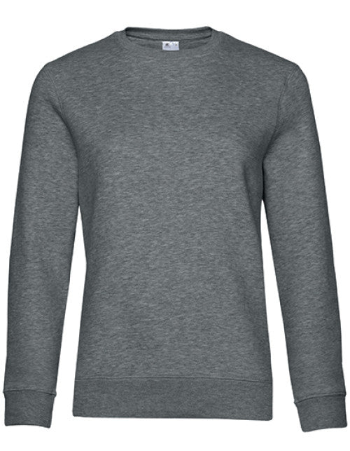 B&C BE INSPIRED - QUEEN Crew Neck Sweat_° - Heather Mid Grey