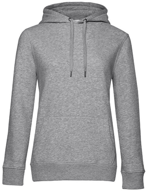B&C BE INSPIRED - QUEEN Hooded Sweat_° - Heather Grey
