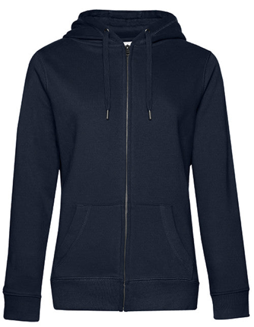 B&C BE INSPIRED - QUEEN Zipped Hood Jacket_° - Navy Blue
