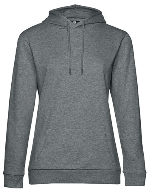 B&C BE INSPIRED - Women´s #Hoodie Sweat - Heather Mid Grey