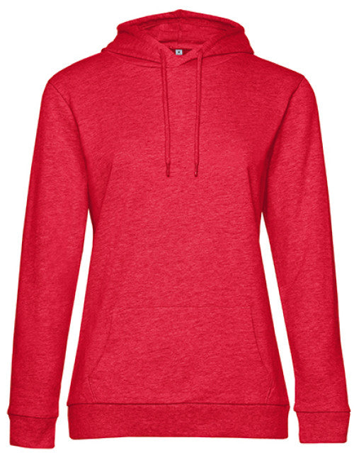 B&C BE INSPIRED - Women´s #Hoodie Sweat - Heather Red