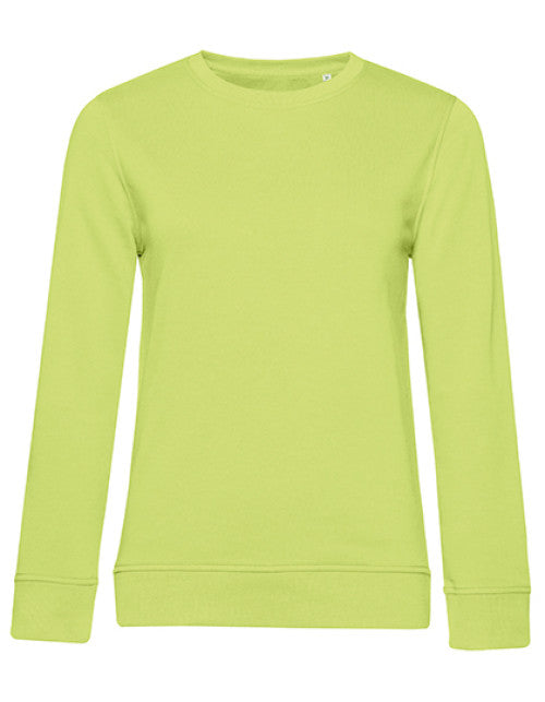 B&C - Inspire Crew Neck Sweatshirt Dames - Lime