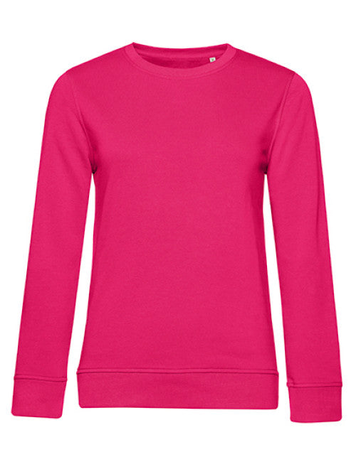 B&C - Inspire Crew Neck Sweatshirt Dames - Magenta Pink