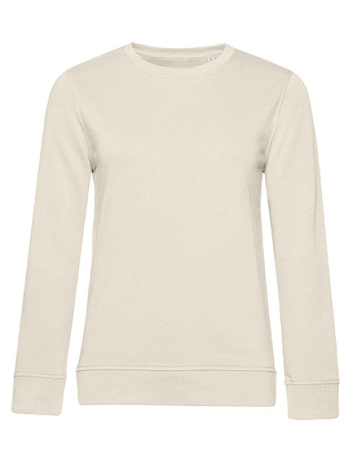 B&C - Inspire Crew Neck Sweatshirt Dames - Off White