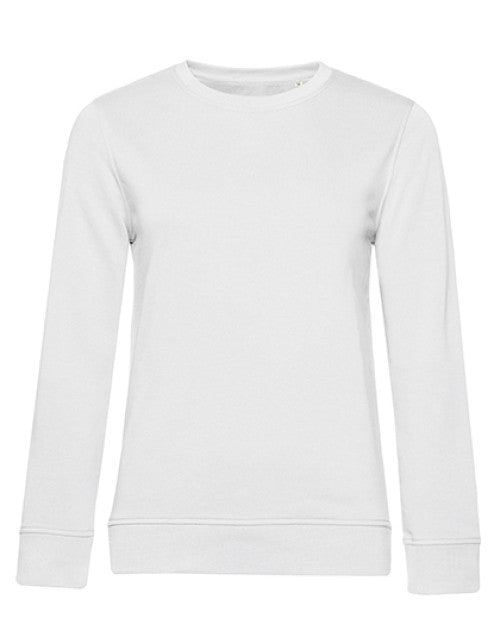 B&C - Inspire Crew Neck Sweatshirt Dames - White