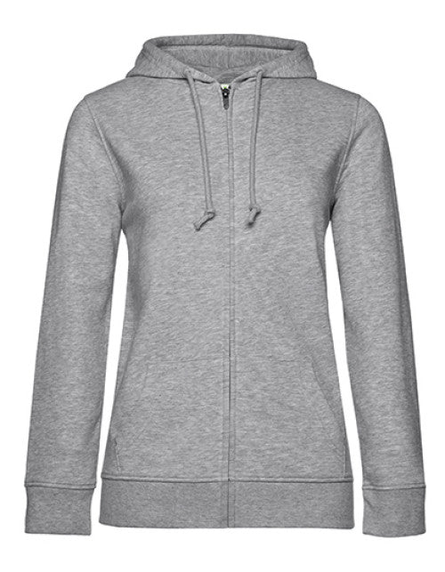 B&C BE INSPIRED - Inspire Zipped Hood Jacket /Women_° - Heather Grey