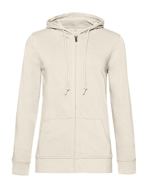 B&C BE INSPIRED - Inspire Zipped Hood Jacket /Women_° - Off White