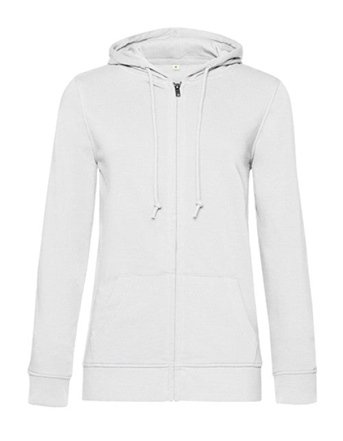 B&C BE INSPIRED - Inspire Zipped Hood Jacket /Women_° - White