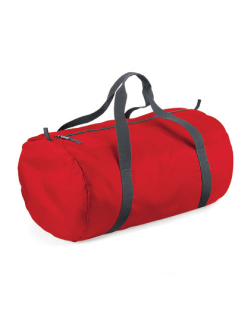 BagBase - Packaway Barrel Bag - Classic Red